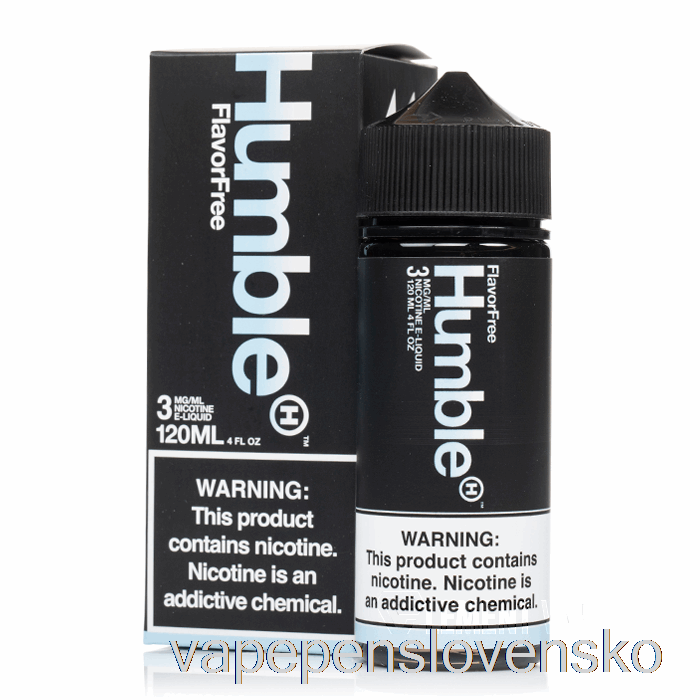 Bez Chuti - Humble Juice Co. - 120 Ml 0 Mg Vape Bez Nikotinu